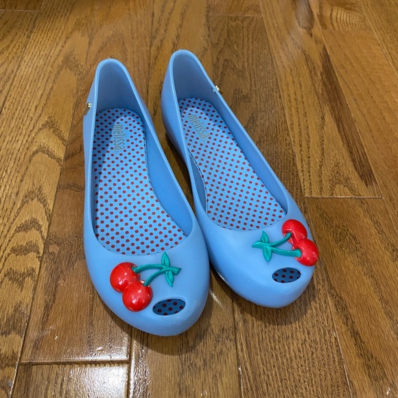 Mini Melissa Cherry 🍒 Shoes size 13 - Picture 4 of 6
